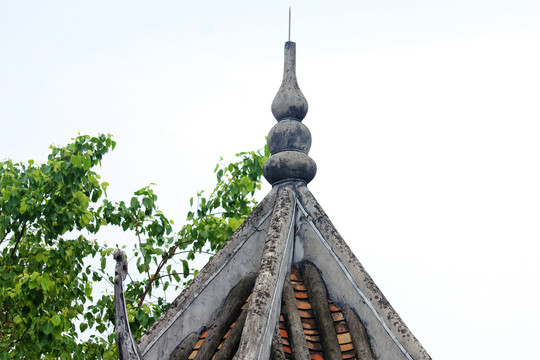 中国岭南古建筑局部特写