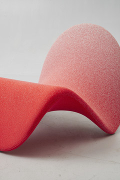 现代意式轻奢网红舌头椅