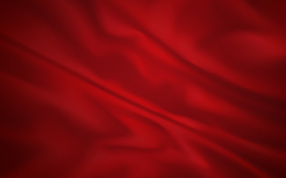 红色亮面丝绸布背景