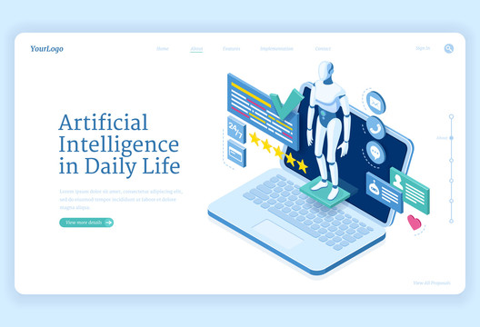 AI生活网页设计