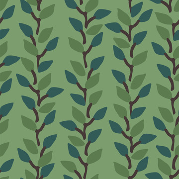 绿色树木底纹装饰背景