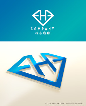 H字母logo