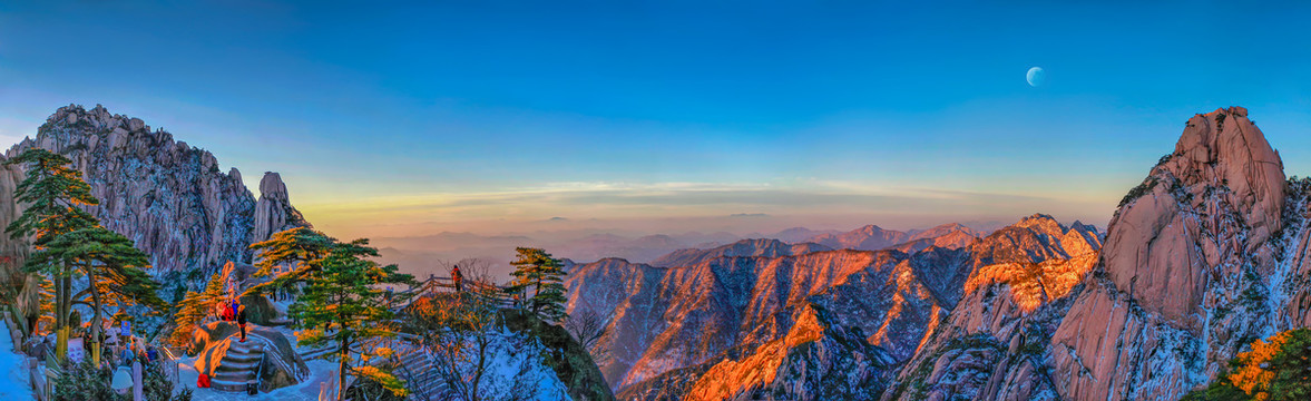 黄山日出