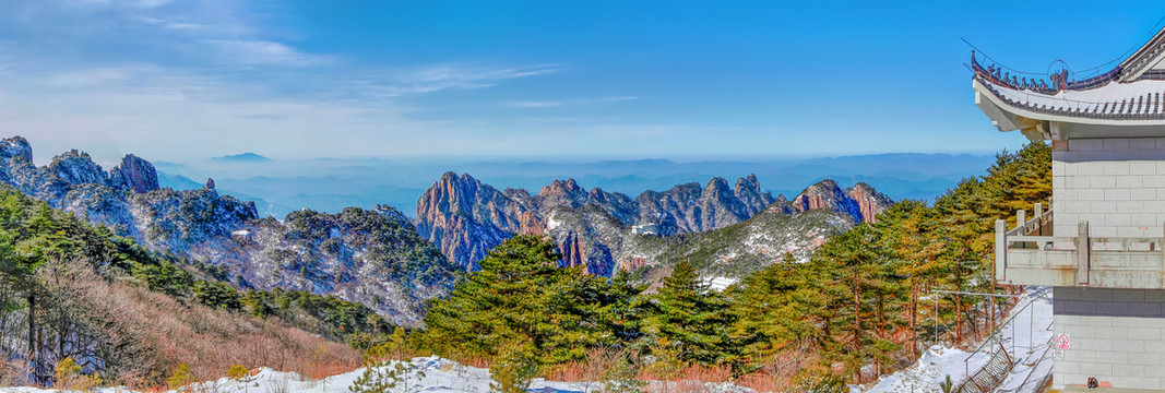 黄山白鹅岭