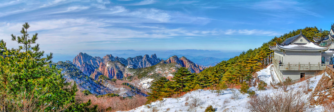 黄山白鹅岭