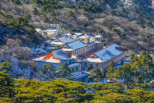 黄山石笋峰顶