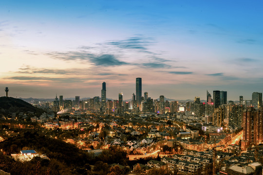 大连城市夜景