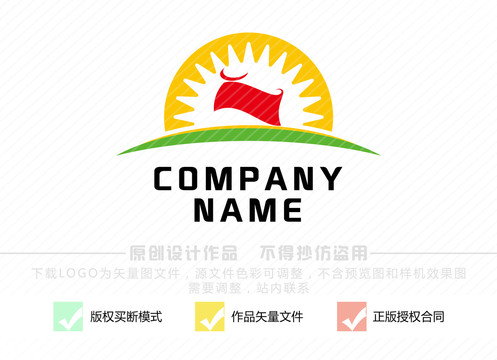 牛logo