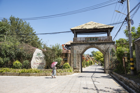 贾堌堆村风光