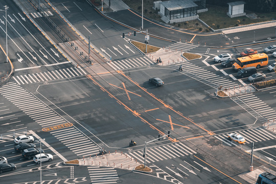 沈阳浑南道路街景