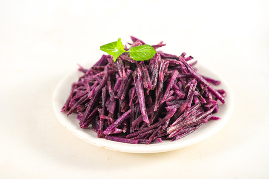 紫土豆丝
