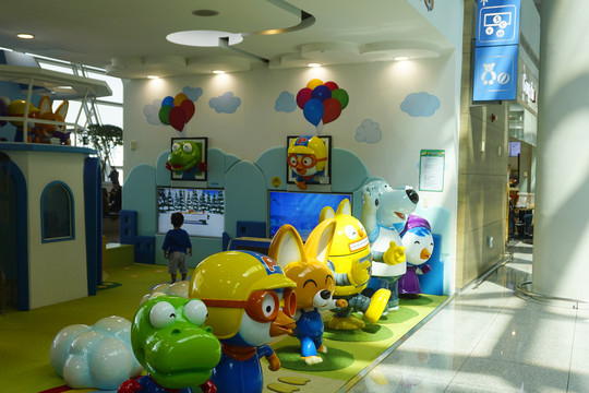 韩国仁川国际机场儿童游乐设施