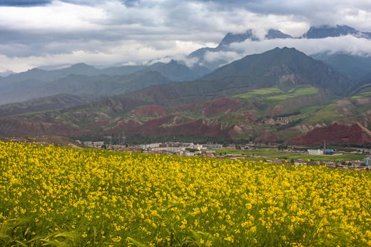 祁连山下祁连县4