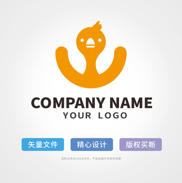 小鸡logo