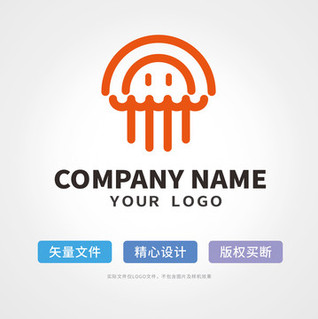 水母logo