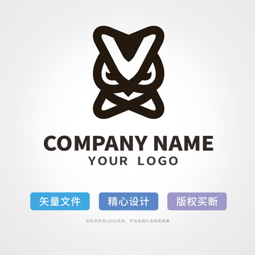 猫头鹰logo