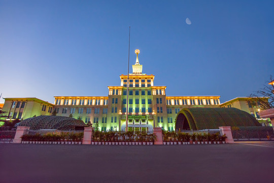 中国军事博物馆夜景