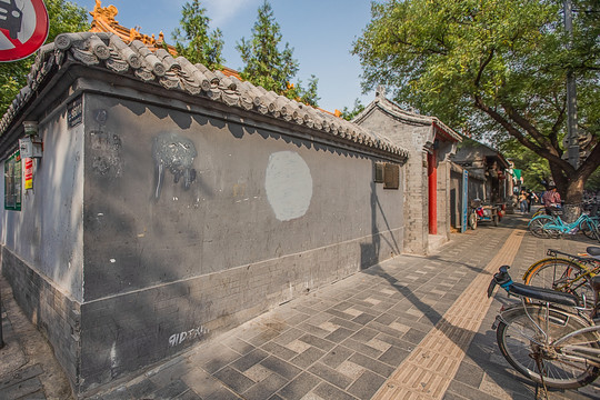 北京东城区黄瓦财神庙