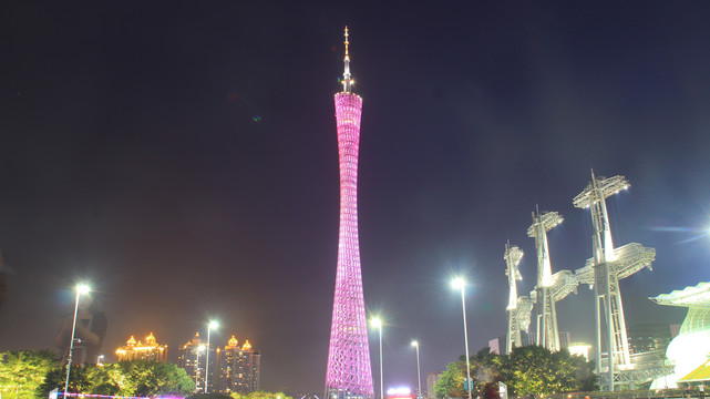 珠江新城夜景