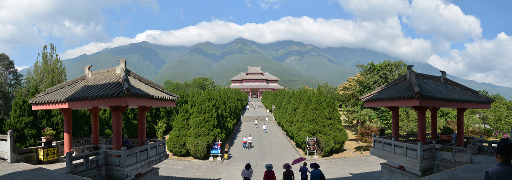 大理三塔寺风光