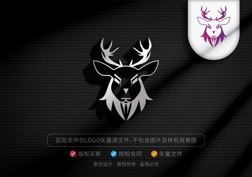 鹿logo