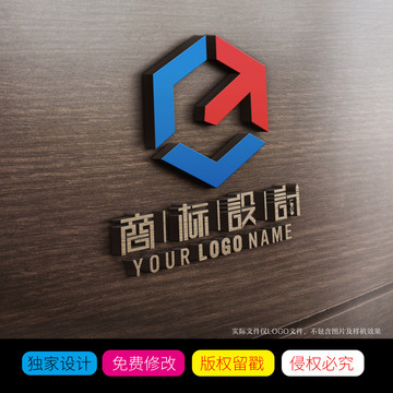 CT字母商标LOGO设计