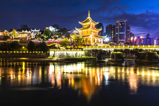 贵阳甲秀楼夜景