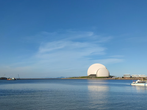 珠海日月贝海景风光