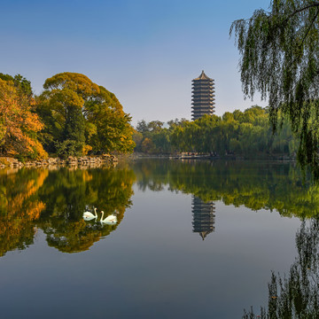 北京大学未名湖