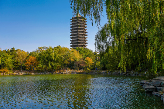 北京大学未名湖