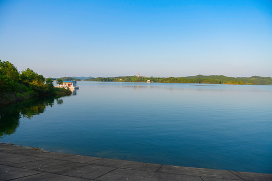 水库风景