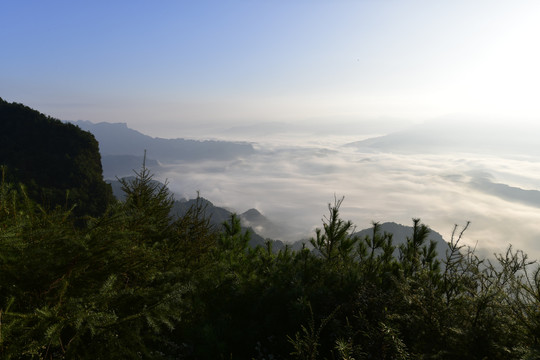 高山云海