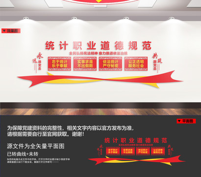 统计文化墙