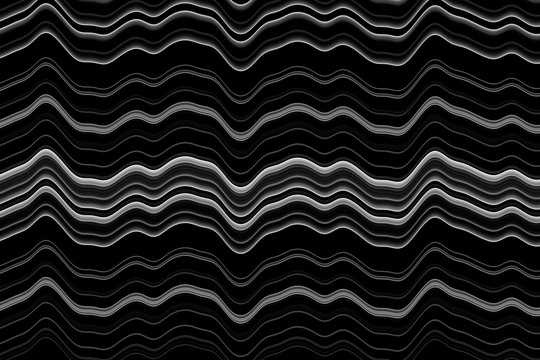 黑白纹理曲线动感线条