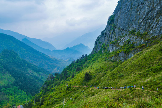 徽杭古道大明山