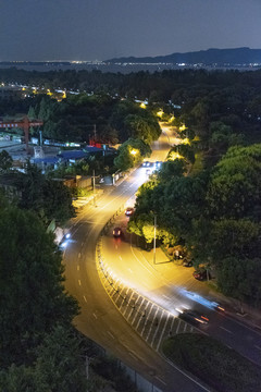 夜景道路