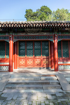 北京颐和园德和园古建筑