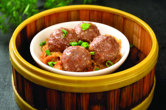陈皮牛肉丸