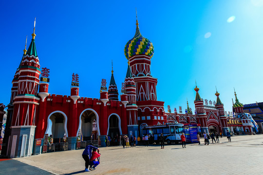 俄罗斯建筑主题广场