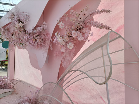 花艺背景墙