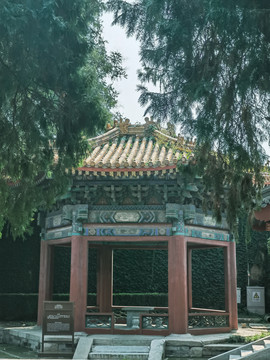 北京太庙井亭