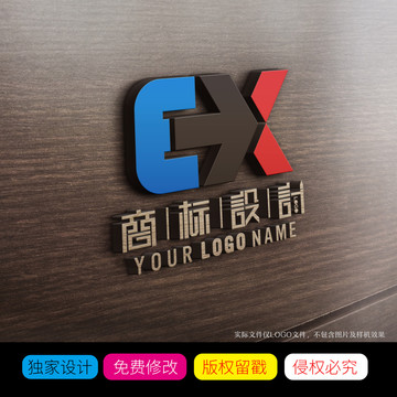 EX标志LOGO