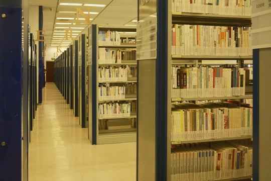 图书馆图书陈列