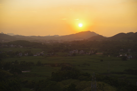 夕阳