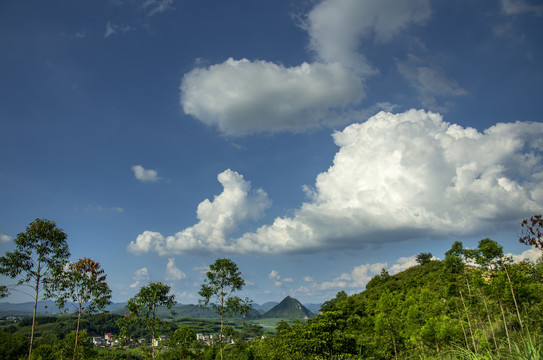 自然户外天空云景