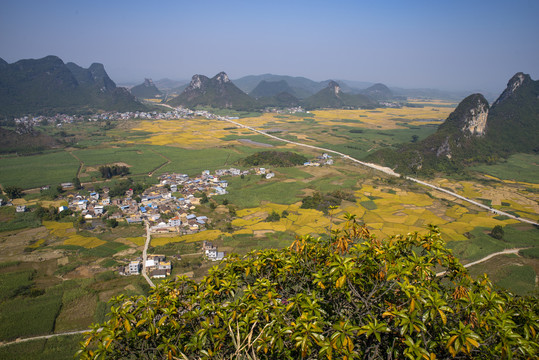 秋天乡村风景