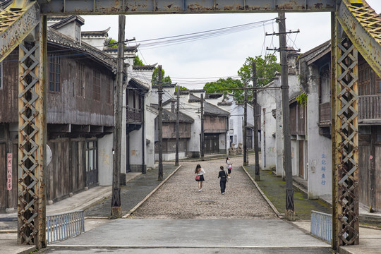 老上海街景