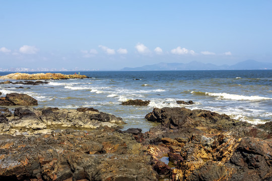 海边岩石