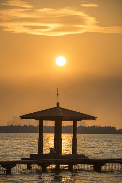 中国湖北武汉东湖听涛风景区