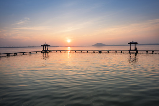 中国湖北武汉东湖听涛风景区